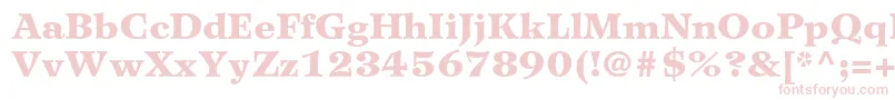 WilkeltstdBlack Font – Pink Fonts