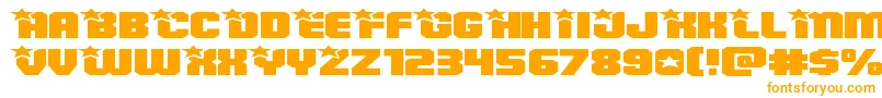 Armyrangerssuperexpand-fontti – oranssit fontit
