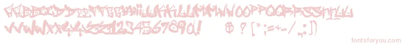 StreetWriters-Schriftart – Rosa Schriften