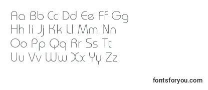 DessauLightRegular Font