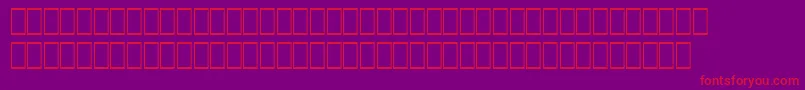 WpGreekHelve Font – Red Fonts on Purple Background