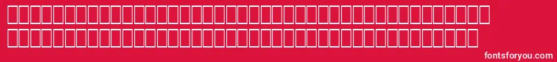 WpGreekHelve Font – White Fonts on Red Background
