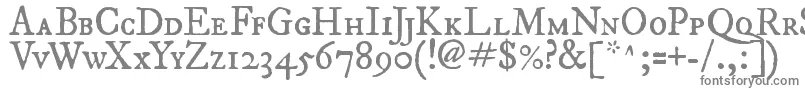 Шрифт Fepisc2 – серые шрифты