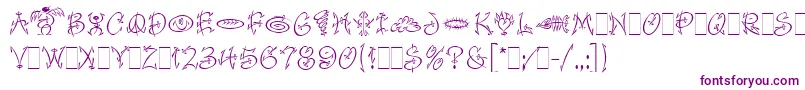FaithfulFlyLetPlain.1.0 Font – Purple Fonts