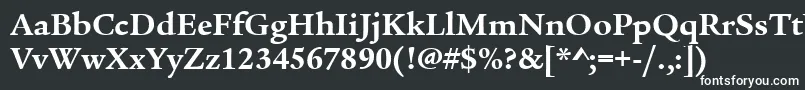 LegacySerifItcTtBold Font – White Fonts