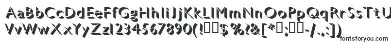 GillSansLightShadowed-Schriftart – Schriftarten, die mit G beginnen