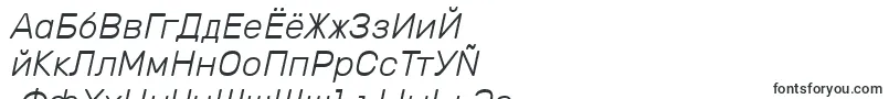 RubikLightitalic-fontti – venäjän fontit