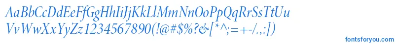 MinionproCnitdisp Font – Blue Fonts