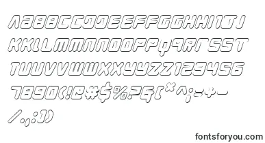 YoungTechs3DItalic font – Fonts By Shape