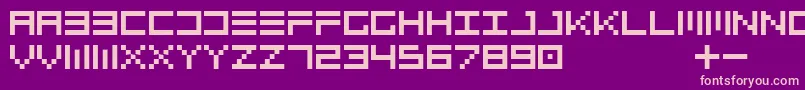En savoir plus sur la police Topo Police Topo – polices roses sur fond violet