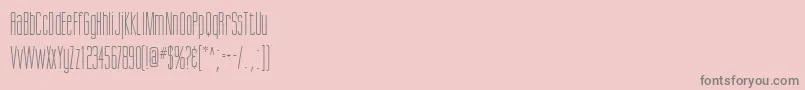 ScottsdaleRegularDb Font – Gray Fonts on Pink Background