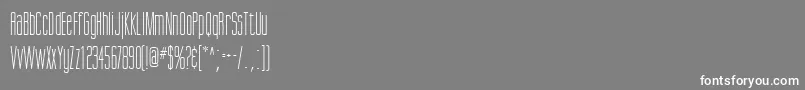 fuente ScottsdaleRegularDb – Fuentes Blancas Sobre Fondo Gris