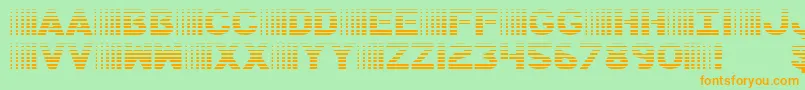 More about BamfGradient Font BamfGradient Font – Orange Fonts on Green Background