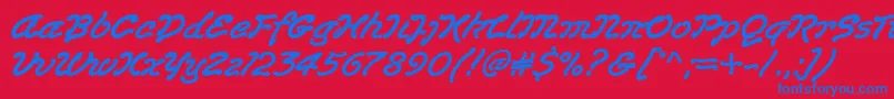 fuente Lasvegas – Fuentes Azules Sobre Fondo Rojo