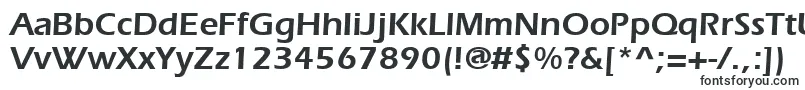 Erieblack-fontti – pystysuuntaiset fontit