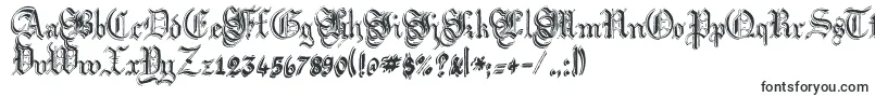 Шрифт Argflahm – шрифты с завитушками