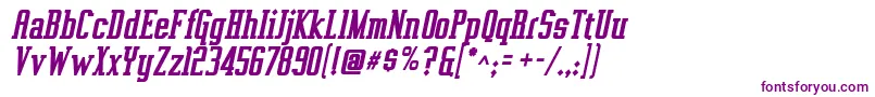 Vahika Bolditalic Font – Purple Fonts