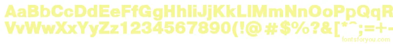 PragmaticaBlack Font – Yellow Fonts