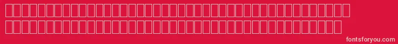 FsArabic Font – Pink Fonts on Red Background
