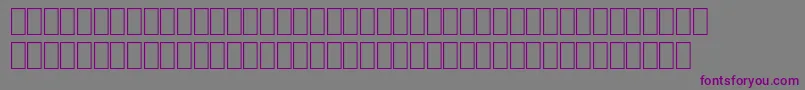 FsArabic Font – Purple Fonts on Gray Background