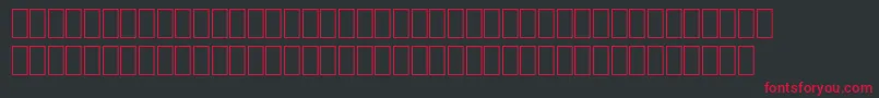 FsArabic-fontti – punaiset fontit mustalla taustalla