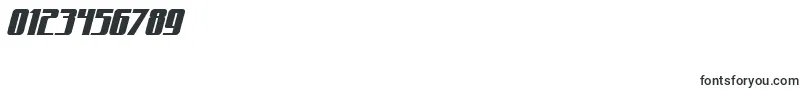 CraterfaceBb Font – Fonts for Numbers and Digits