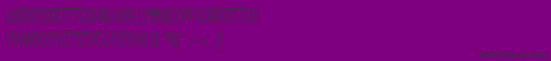 Lisätietoja Grilledchicken-fontista Grilledchicken-fontti – mustat fontit violetilla taustalla