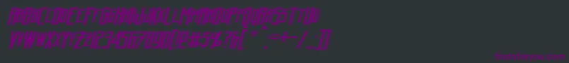 More about HarkerItalic Font HarkerItalic Font – Purple Fonts on Black Background