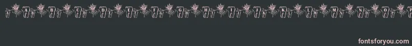 ToothFairy Font – Pink Fonts on Black Background
