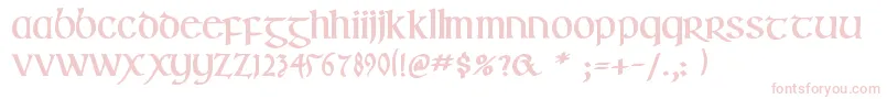 IrishuncialfabetaBold Font – Pink Fonts