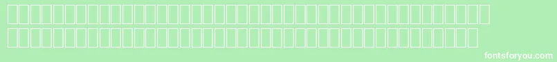 Hqpb1 Font – White Fonts on Green Background