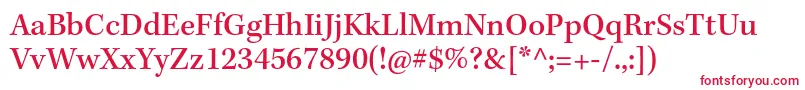 KeplerstdMedium Font – Red Fonts