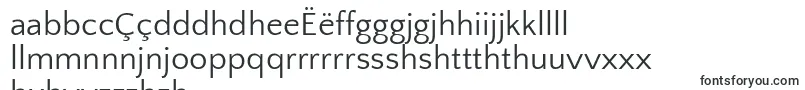 QuattrocentosansRegular-Schriftart – nyanja Schriften