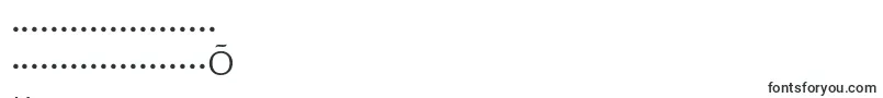 フォントQuattrocentosansRegular – アルメニア文字