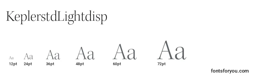KeplerstdLightdisp Font Sizes