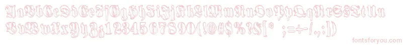 HarmaaPerkele Font – Pink Fonts on White Background