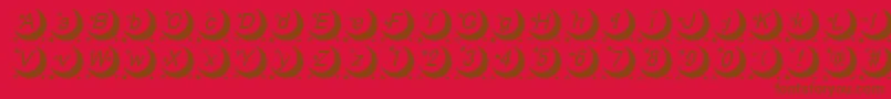 Lisätietoja MoonFont-fontista MoonFont-fontti – ruskeat fontit punaisella taustalla