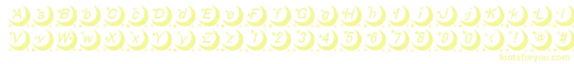 MoonFont Font – Yellow Fonts