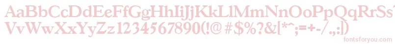 GascogneserialBold Font – Pink Fonts