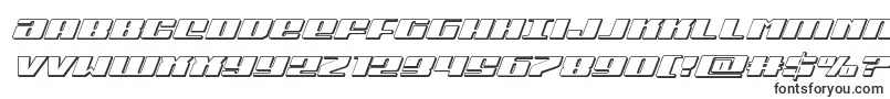 Michigan3Dital Font – Transparent Fonts