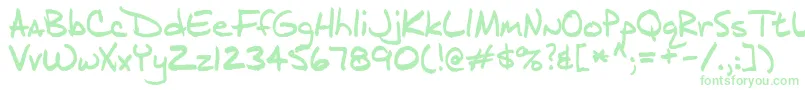 Подробнее о шрифте Jd Шрифт Jd – зелёные шрифты