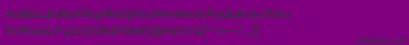 Glametrixbold-Schriftart – Schwarze Schriften auf violettem Hintergrund