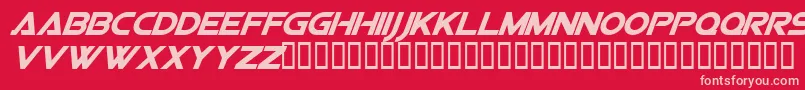 Vipessi ffy Font – Pink Fonts on Red Background