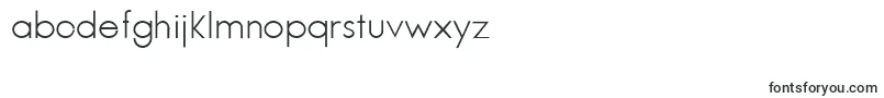 Fonte JambeticaLight – fontes do alfabeto