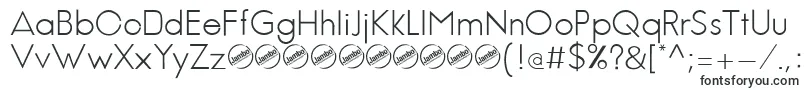 JambeticaLight-Schriftart – Schriftarten, die mit J beginnen