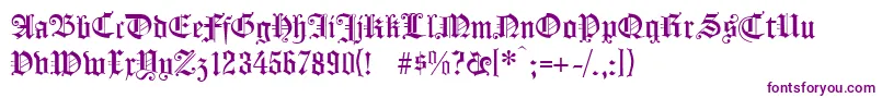 Koenigsberger Font – Purple Fonts