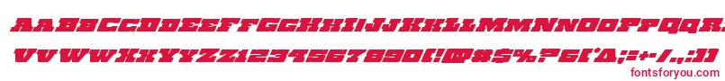 Chicagoexpresssuperital Font – Red Fonts