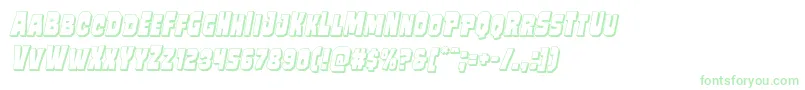 Fonte Mindlessbrute3Dital – fontes verdes