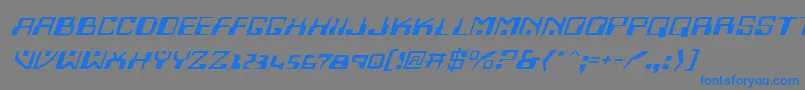 Homev2ei Font – Blue Fonts on Gray Background