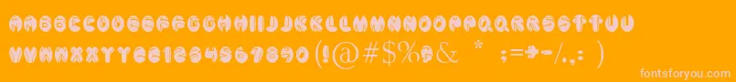 En savoir plus sur la police AragonSolid Police AragonSolid – polices roses sur fond orange